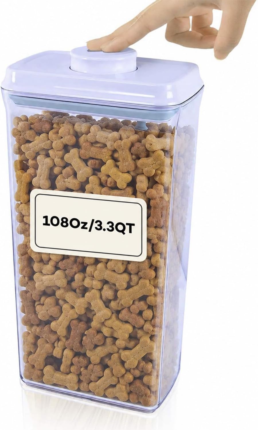 Bop Top Airtight Food Storage Containers | Pop-Top Lid | 16.5 Cups / 135 Oz