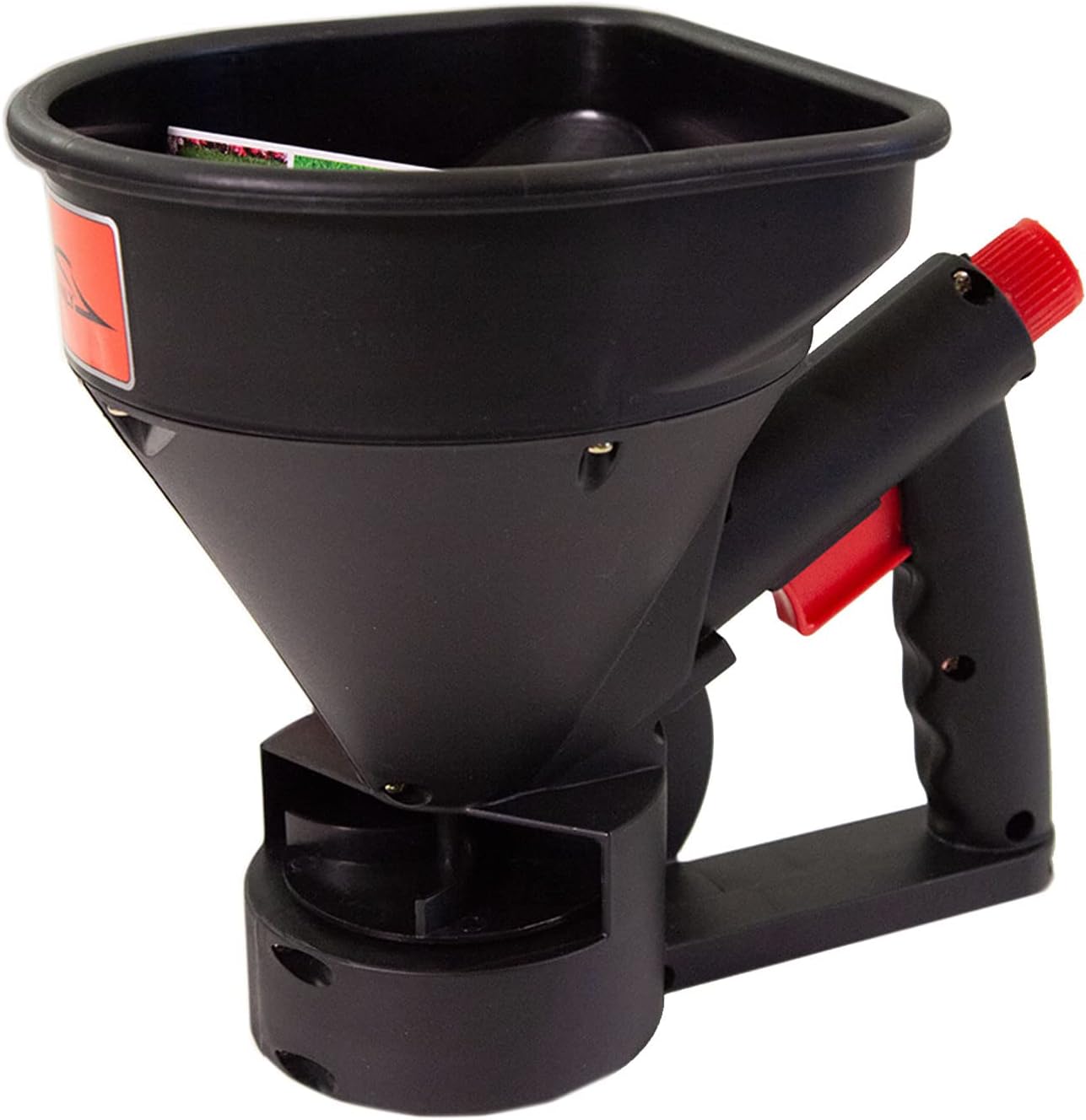 Brinly 5lb. All-Season Handheld Spreader with Easy-Fill Design for Seed, Ice Melt, & Fertilizer