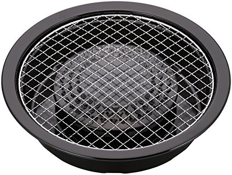 Iwatani Korean Cookware Aburi Stove Top Grill Pan, Black, (CB-P-AM3)