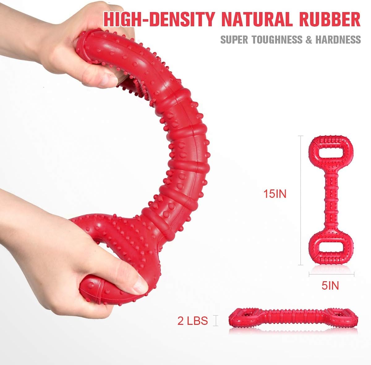 Feeko Dog Toys for Aggressive Chewers Large Breed