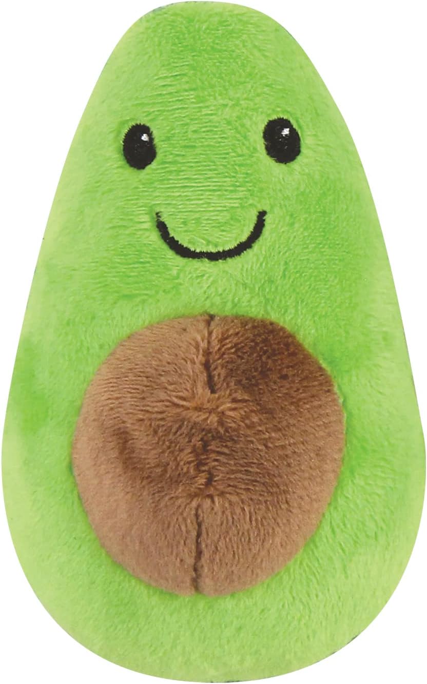 Luvable Friends Unisex Baby Squeaky Plush Dog Toy With Rope