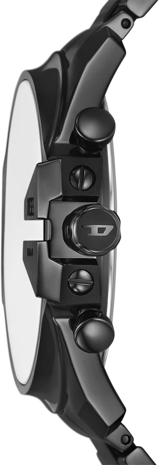 Diesel Mega Chief Watch for Men, Chronograph Men's Watch