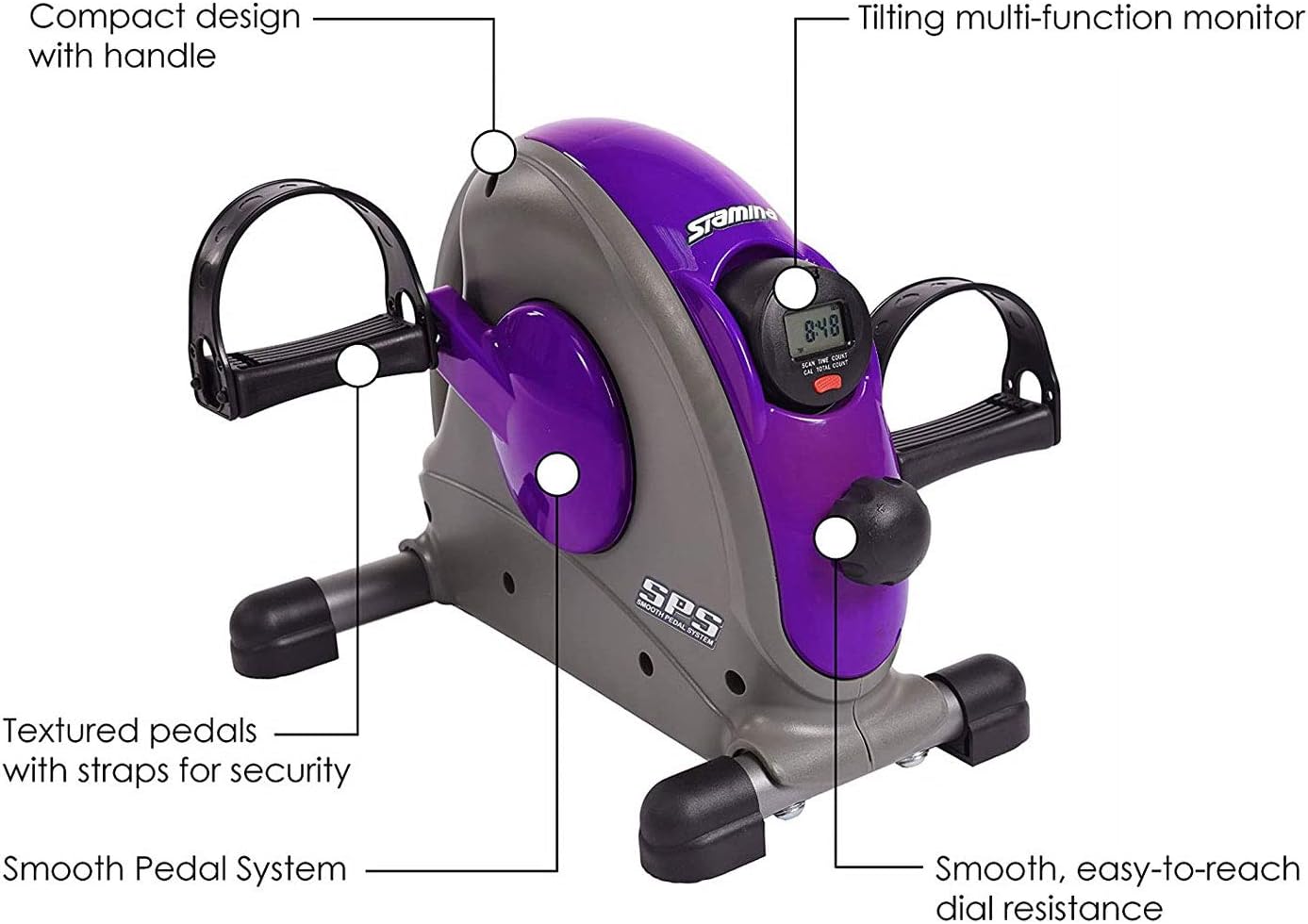 Stamina Exercise Bike with Smooth Pedal System