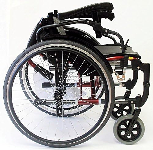 Karman 29 pounds S-305 Ergonomic Wheelchair 18" Pearl Silver