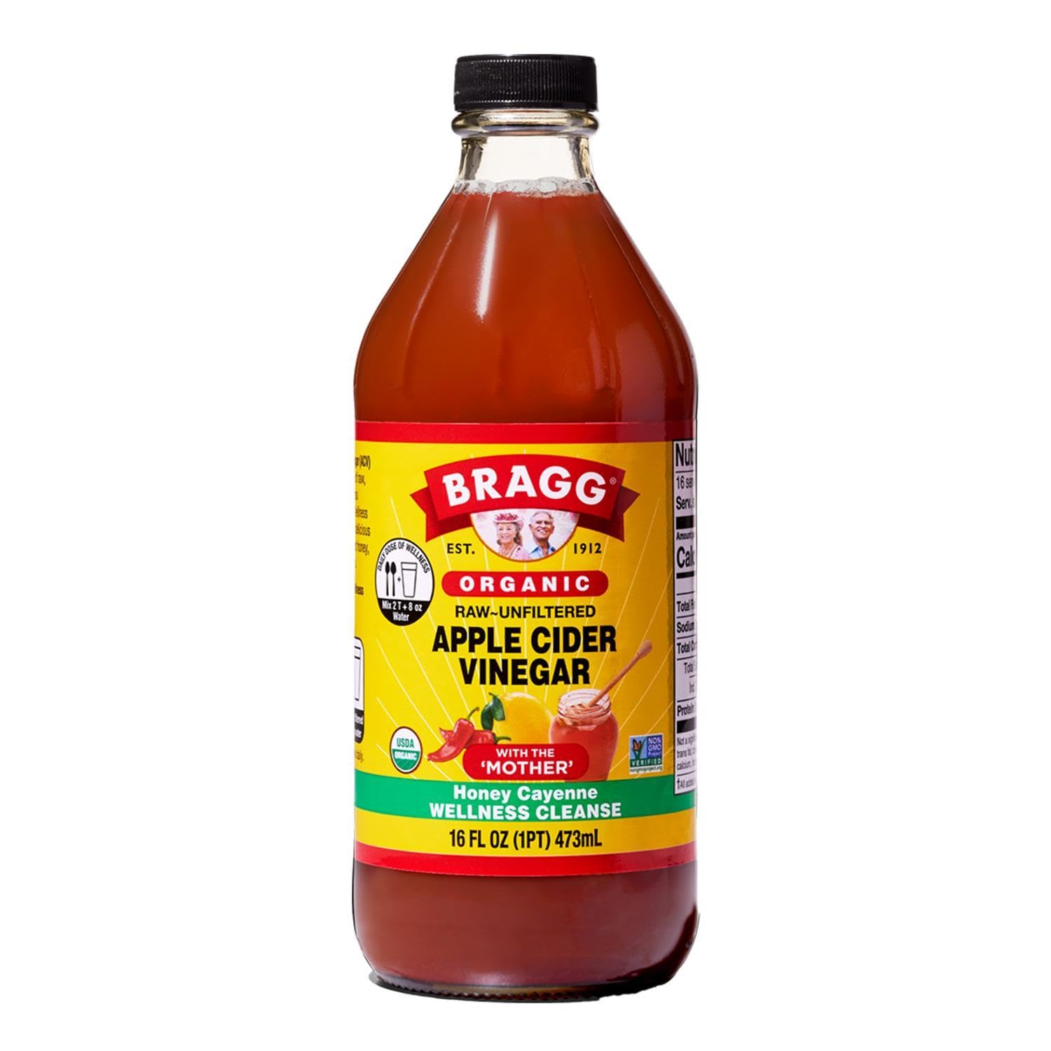 Bragg Organic Apple Cider Vinegar with the Mother - 16 fl oz