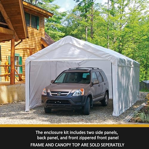 ShelterLogic MaxAP Canopy Enclosure Kit, 10 x 20 ft. (Frame and Canopy Sold Separately)