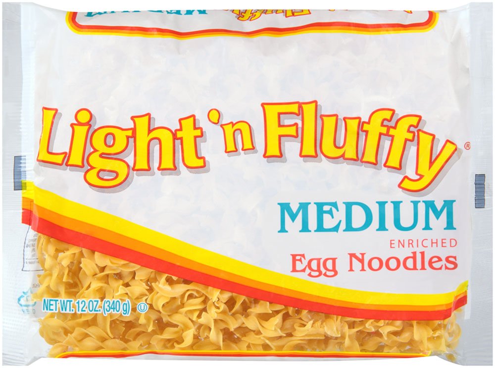 Light 'N Fluffy Medium Egg Noodles, 12 Ounce