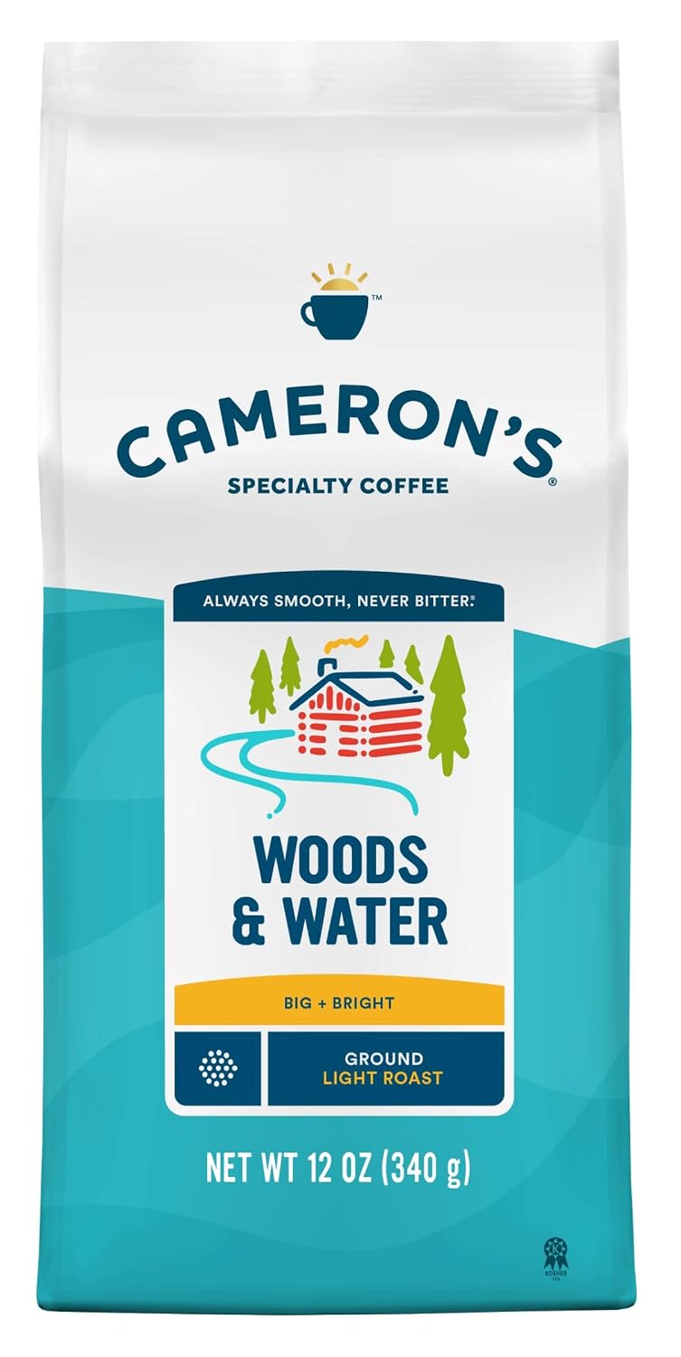 Cameron's Coffee Roasted Ground Coffee Bag, Flavored, Vanilla Hazelnut, 32 Ounce