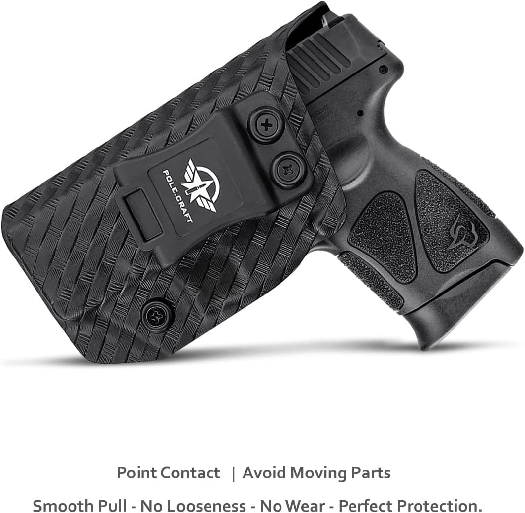 Taurus G3C G2C Holster IWB Kydex Holster Taurus G3C / G2C / G2S / PT111 / PT140 9mm/.40- Inside Waistband Concealed Carry