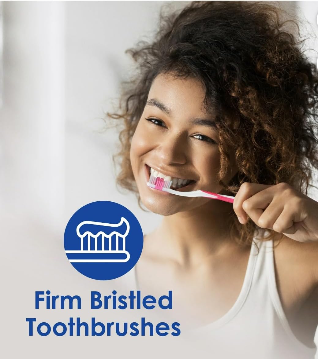 Dr. Fresh 6 Pack Firm Toothbrushes