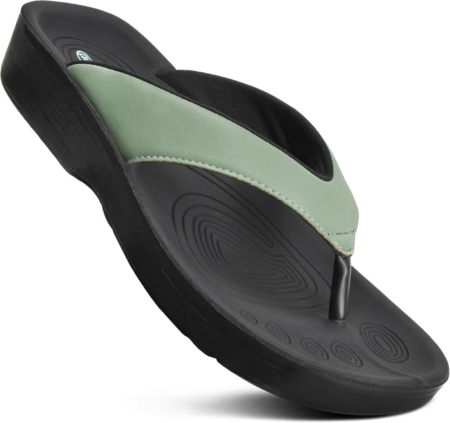 AEROTHOTIC Comfortable Arch Support Flip Flops for Women Orthotic Sandals