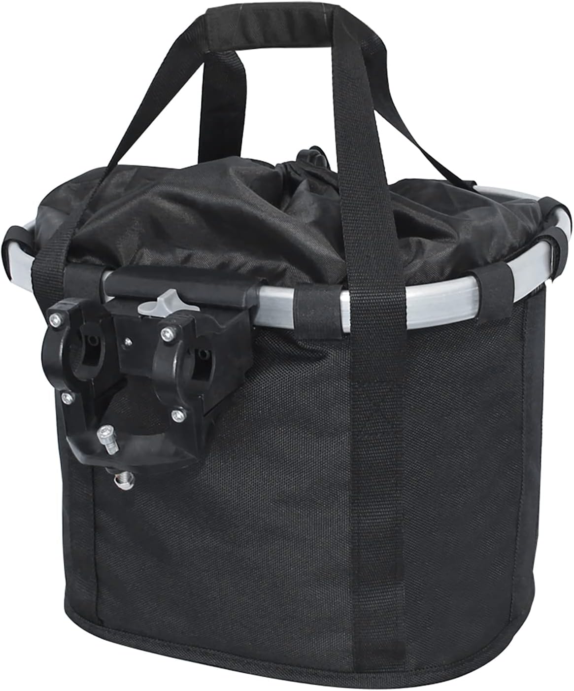 RAYMACE Bicycle Basket Dog Bike Handlebar Basket Front,Folding Detachable Quick Release Easy Install,Cycling Picnic Bag