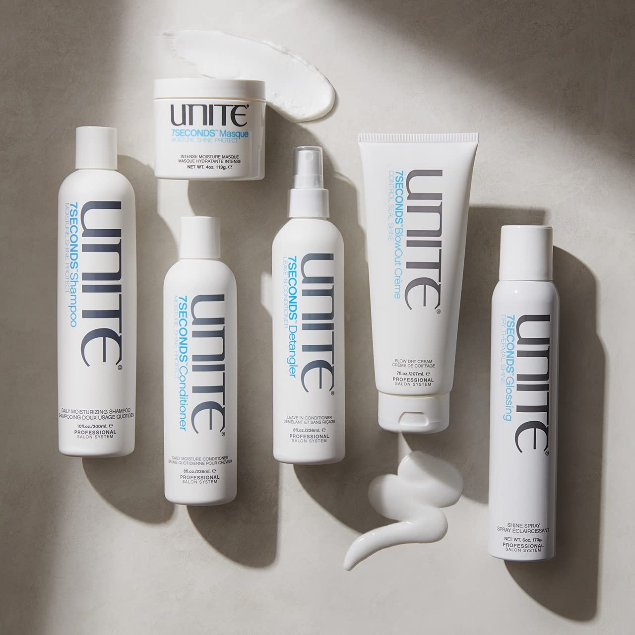 UNITE Hair 7SECONDS Moisturizing Conditioner, 8 fl oz | Daily Color-Safe Conditioner for Dry, Damaged & Color-Treated Hair
