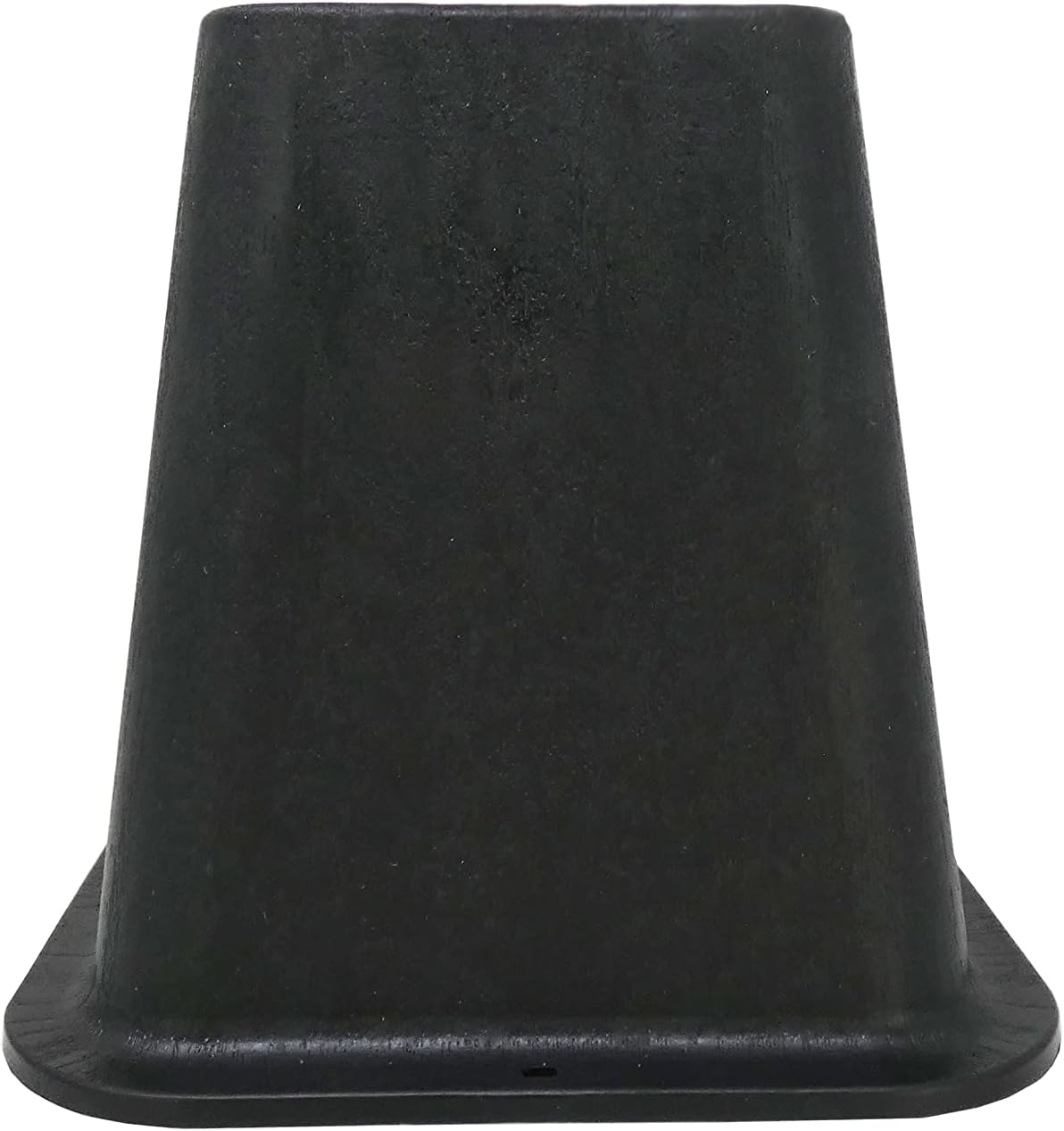 Shepherd Hardware 9523 6-Inch Molded Bed Risers, Black Finish, 4-Count