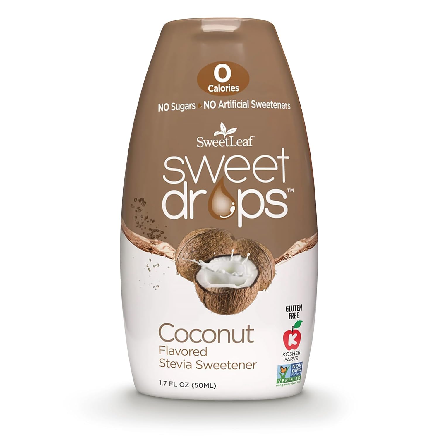 SweetLeaf Stevia Drops Liquid Sweetener, Variety Pack - 1.7 Fl Oz, 4 Pack | Sweet Drops, Stevia Leaf Extract, Zero Calorie, No Erythritol, Sugar Substitute