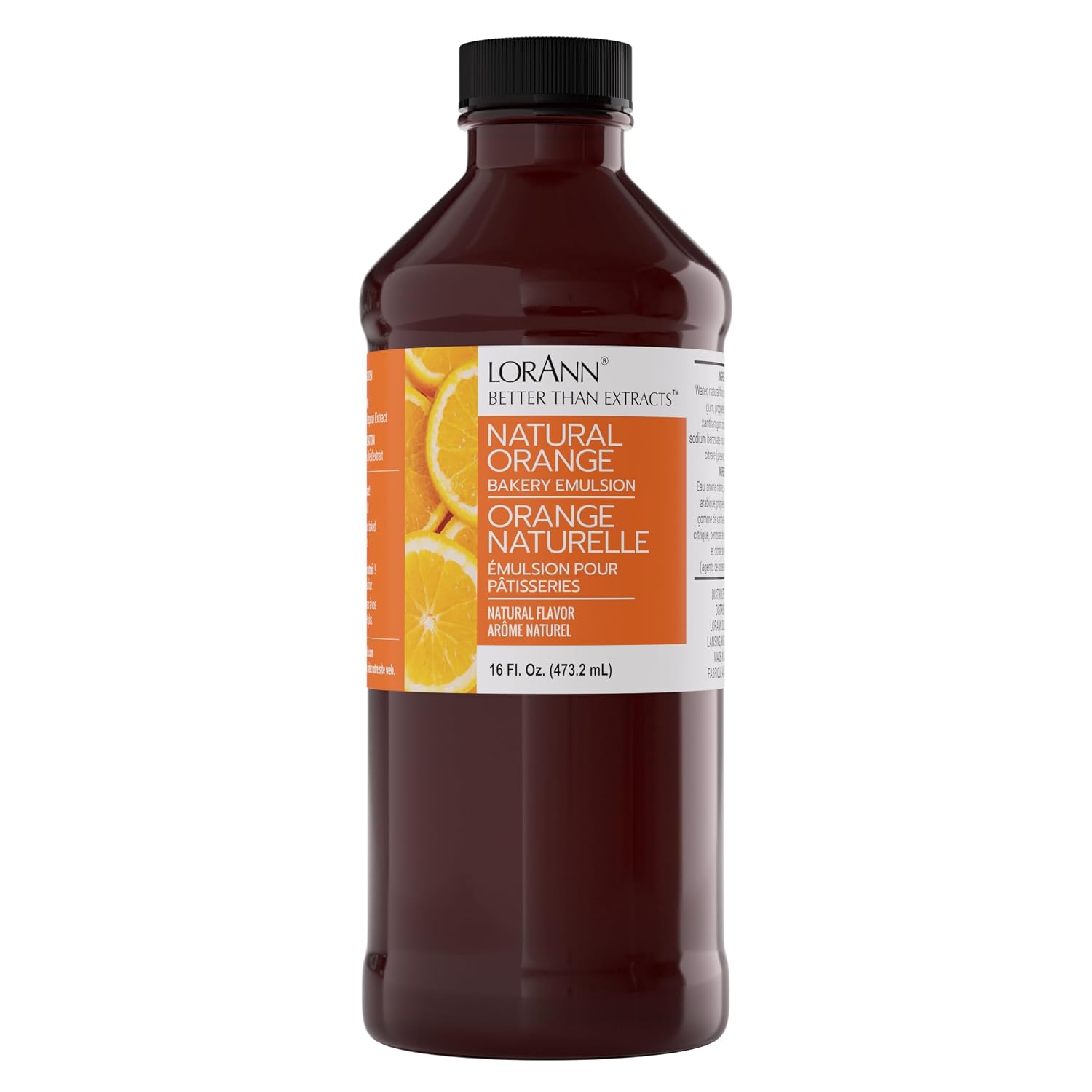 LorAnn Oils Peppermint Bakery Emulsion: True Essence, Ideal for Boosting Fruit Tones in Cakes, Cookies & Desserts, Gluten-Free, Keto-Friendly, Extract Substitute Essential for Your Kitchen, 16 Oz