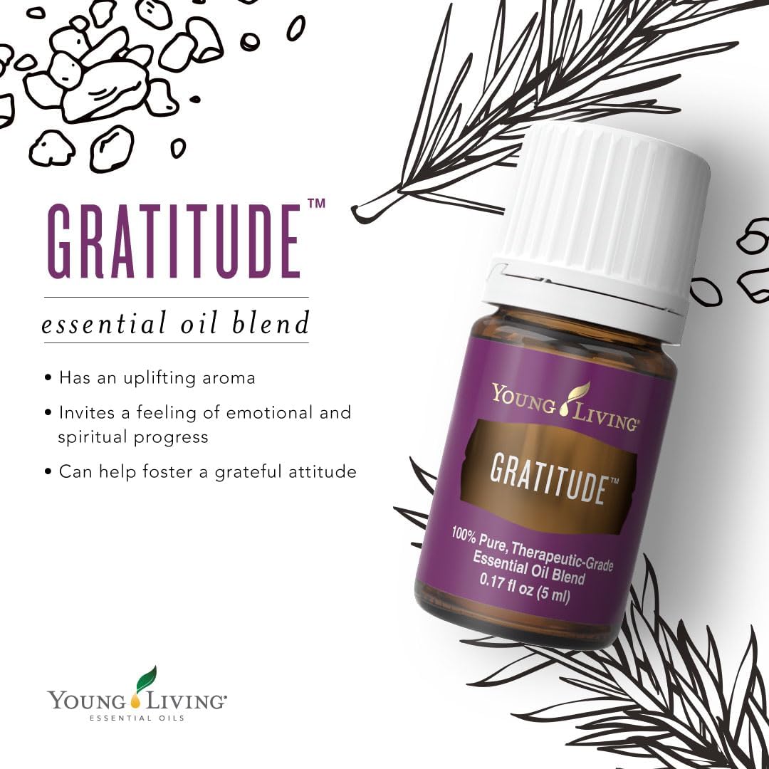 Young Living Thieves Vitality Essential Oil Blend | 5 ml | Warm Spicy Herbal Aroma for Diffusers, Massage & Aromatherapy | Clove, Lemon, Cinnamon, Eucalyptus & Rosemary Blend | Seed to Seal Quality