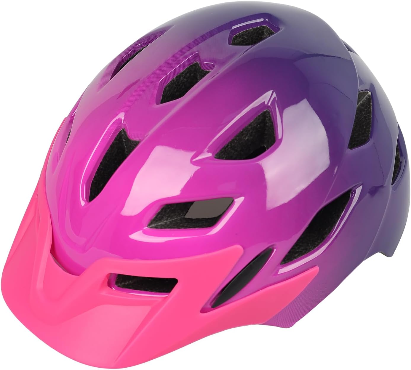 Kids Bike Helmet with LED Light for Youth Teen Toddler Boys Girls