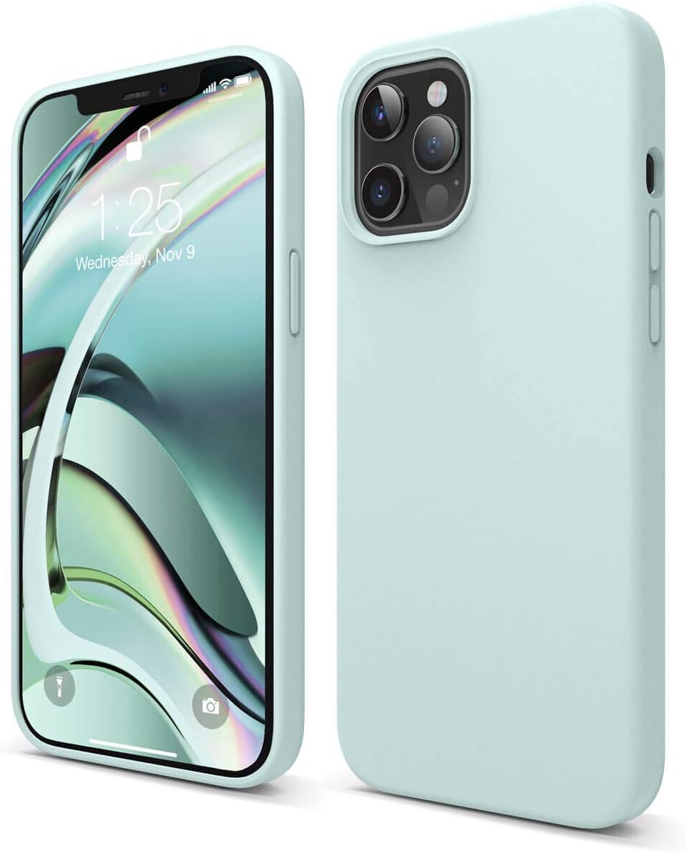 elago Premium Liquid Silicone Case for iPhone 12 Mini Lavender