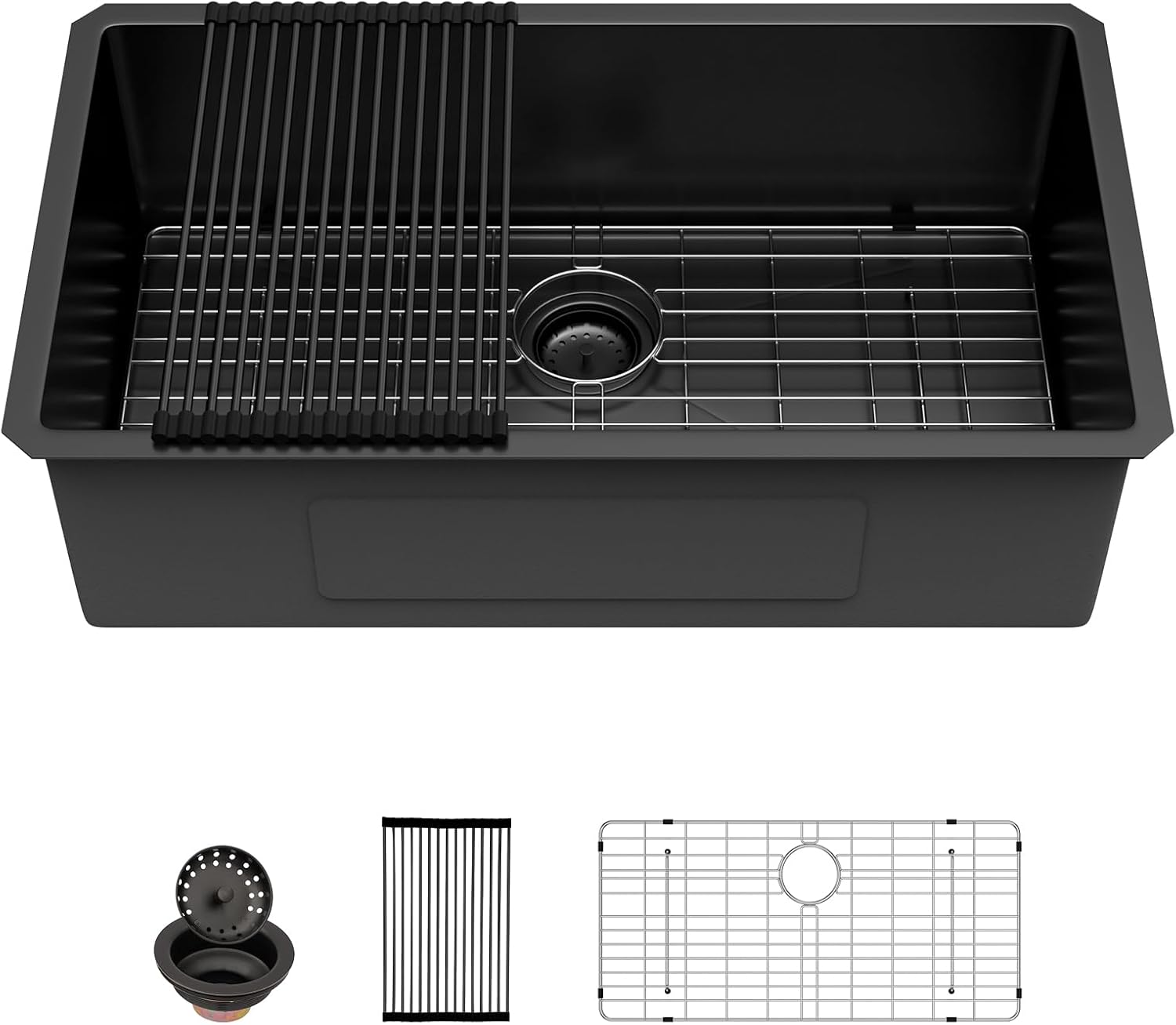 Sarlai 21 Inch Undermount Laundry Sink 21x18x12 Inch Undermount Laundry Utility Sink Deep Single Bowl 16 Gauge Stainless Steel Laundry Tub Sinks