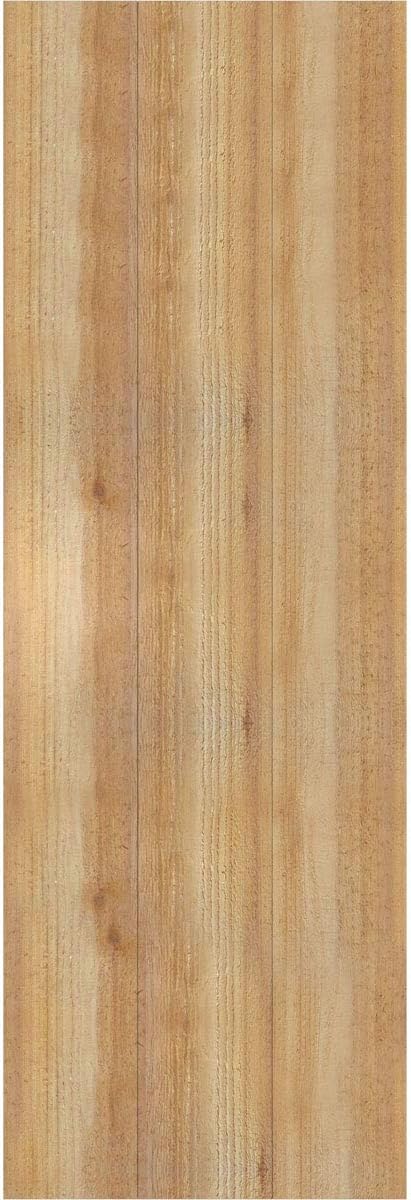 Ekena Millwork RBF06S16X048RWR TimberCraft Three 5 3/8" Boards Framed Board-n-Batten, Rustic Wood Shutters (Per Pair), 16 1/8"W x 48"H