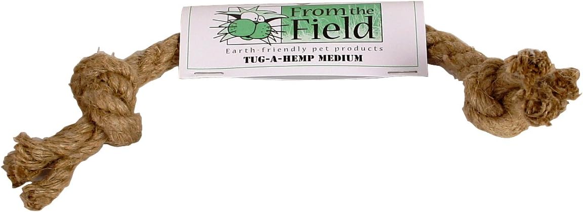 From the Field Tug-A-Hemp Natural Dog Toy Medium