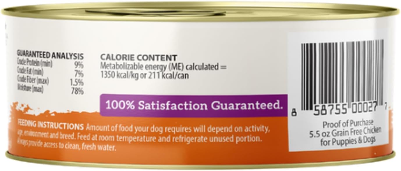 Health Extension 95% Beef Grain-Free Wet Dog Food, High Protein Recipe, Limited Ingredients, Picky Eaters, Ideal for Sensitive Stomachs 5.5 oz (Case of 24)