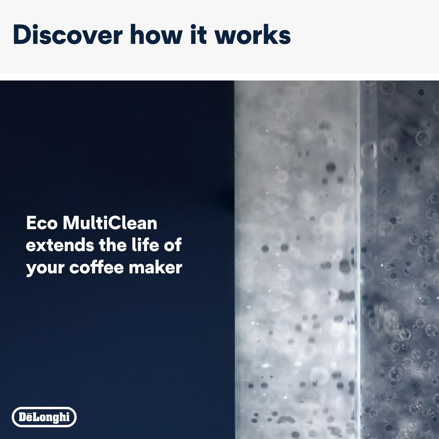 De'Longhi EcoDecalk Universal Descaler, for Coffee Machines 16.90 oz | Safe Formula, Universally Compatible, 15 Month Supply, Easy to Use