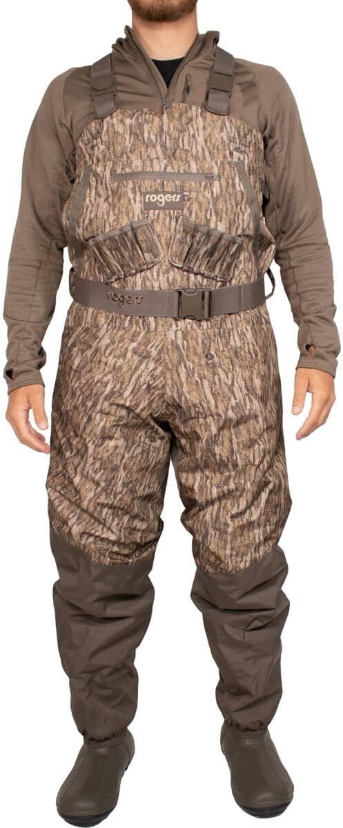 Rogers Toughman 2-in-1 Insulated Breathable Waders in Habitat size 11 Tall Slim