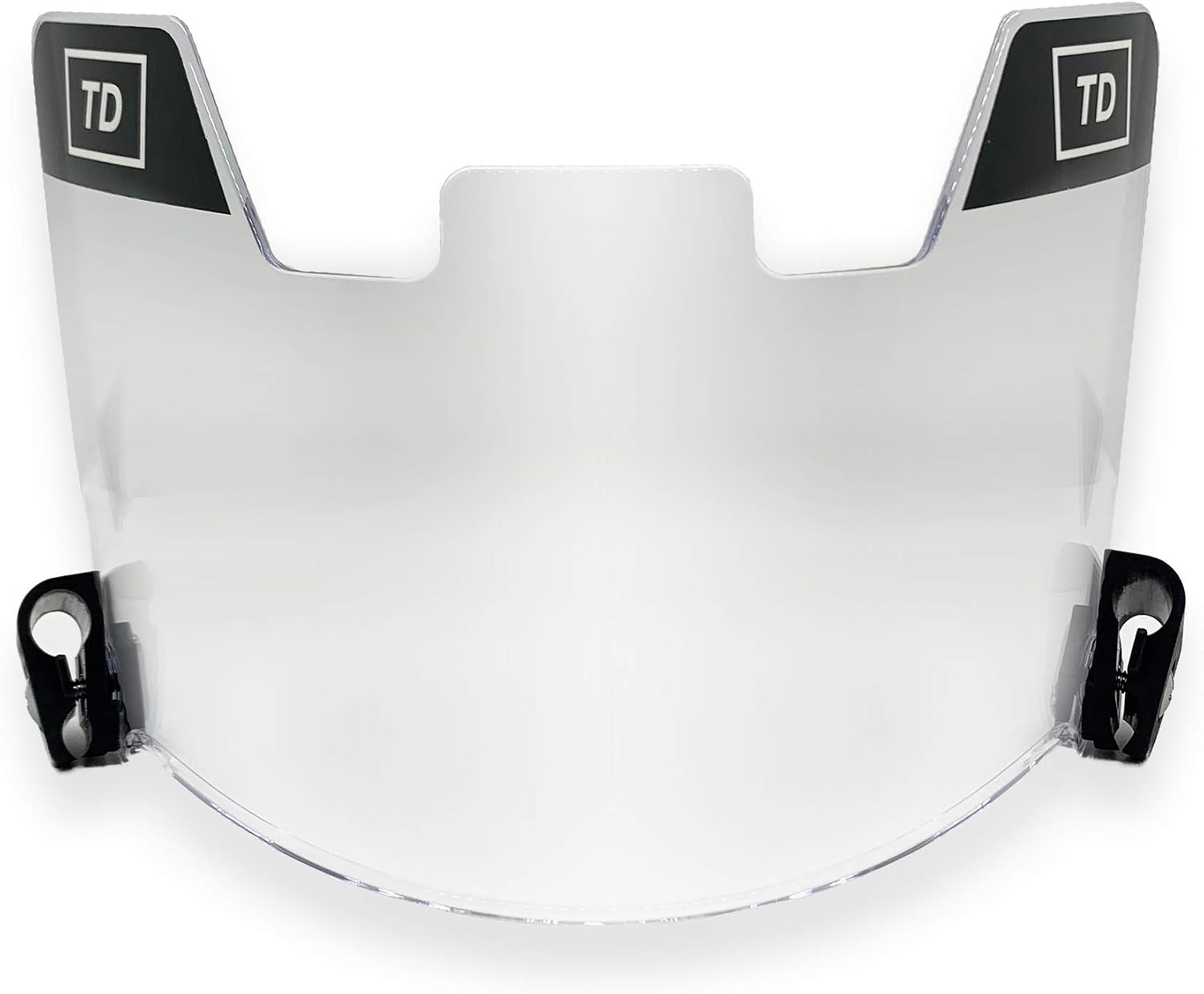 TD Sports Football Visor | Fits Kids, Youth, and Adult Helmets | Eye Protection for Helmet and Facemask