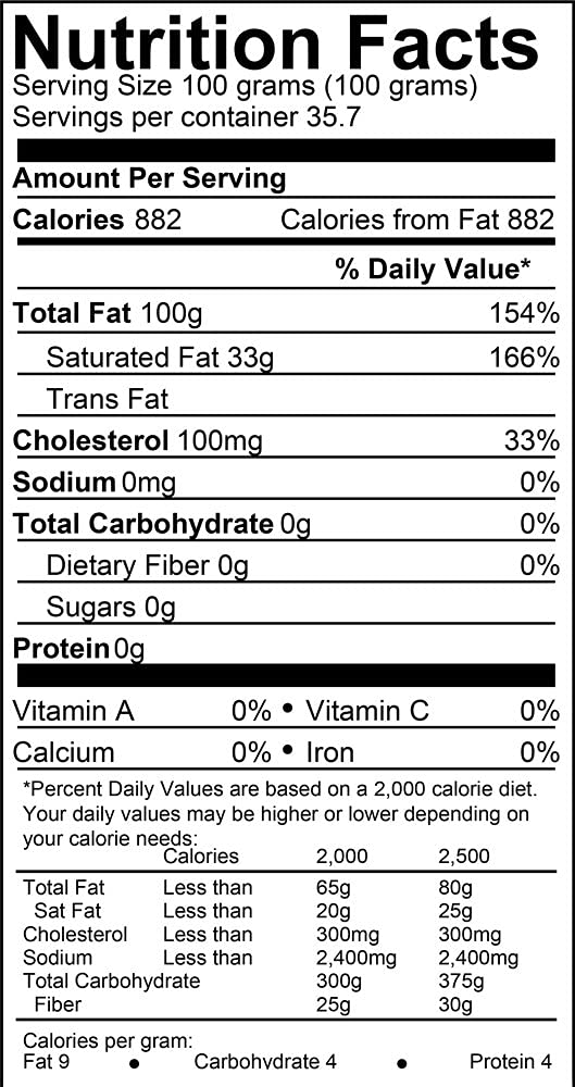 Antibiotic Free Duck Fat - 1 Gallon - 7.5 Lbs.