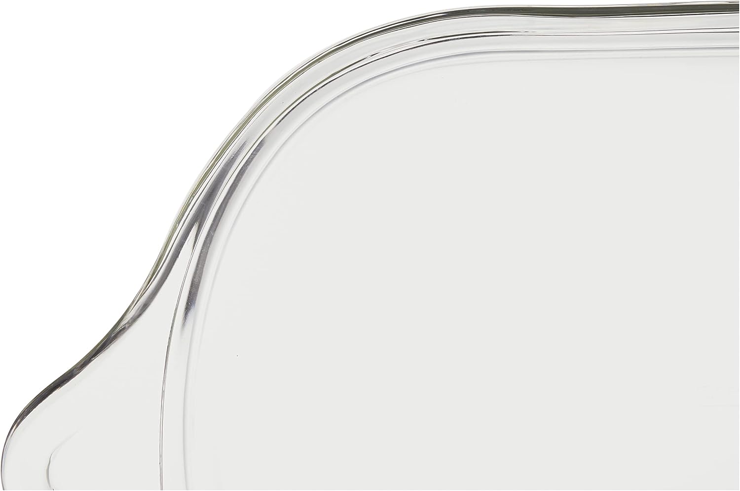 Lock & Lock llg583 Rectangular Clear Glass Baking Dish 38.5 x 21.5 x 7,5 cm, 2.8 Litre