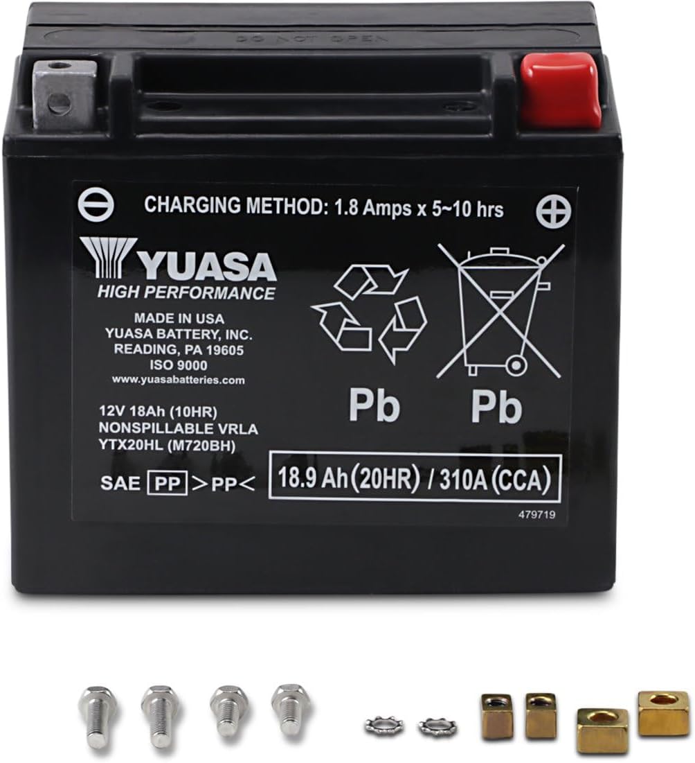 Yuasa AGM SLA YTX20HL-BS Battery