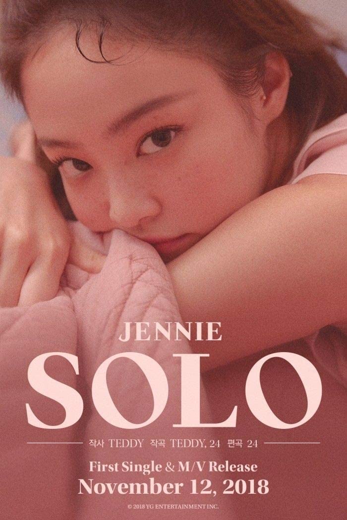 BLACKPINK Jennie SOLO 1st Solo Album 72p PhotoBook+1p PostCard+1p Card+Tracking K-POP Sealed