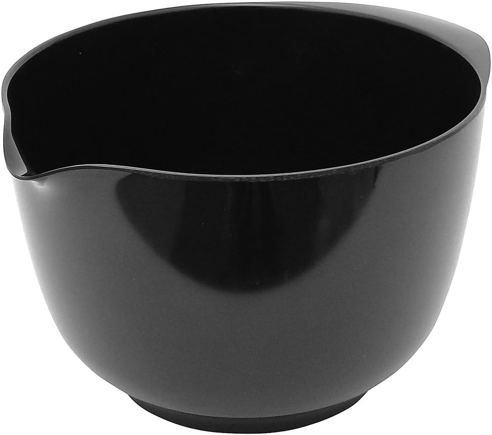Hutzler Melamine Mixing Bowl Set: 2, 3 and 4 Liters, White (3234WH)