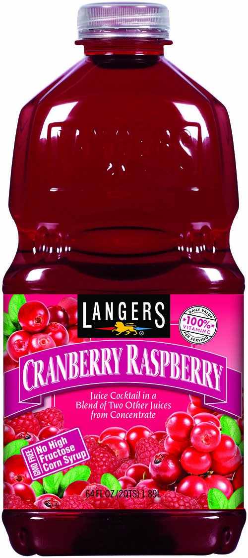 Langers Juice Cocktail, Pineapple Orange Guava, 15.2 Fl Oz (Pack of 12)