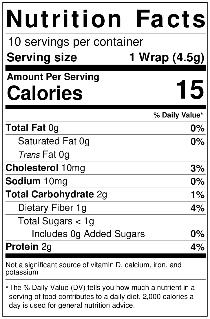 Wonder Wraps -Original- Low Carb Keto Tortillas | Non-GMO Kosher Low Calorie Burrito Wraps | Delicious Gluten Free, Soy Free, Nut Free