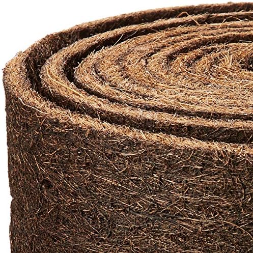 Bosmere Border Protection Edging Weed Mat, 10' x 9" Wide – Brown Landscape Fabric for Garden Beds, Pathways & Borders
