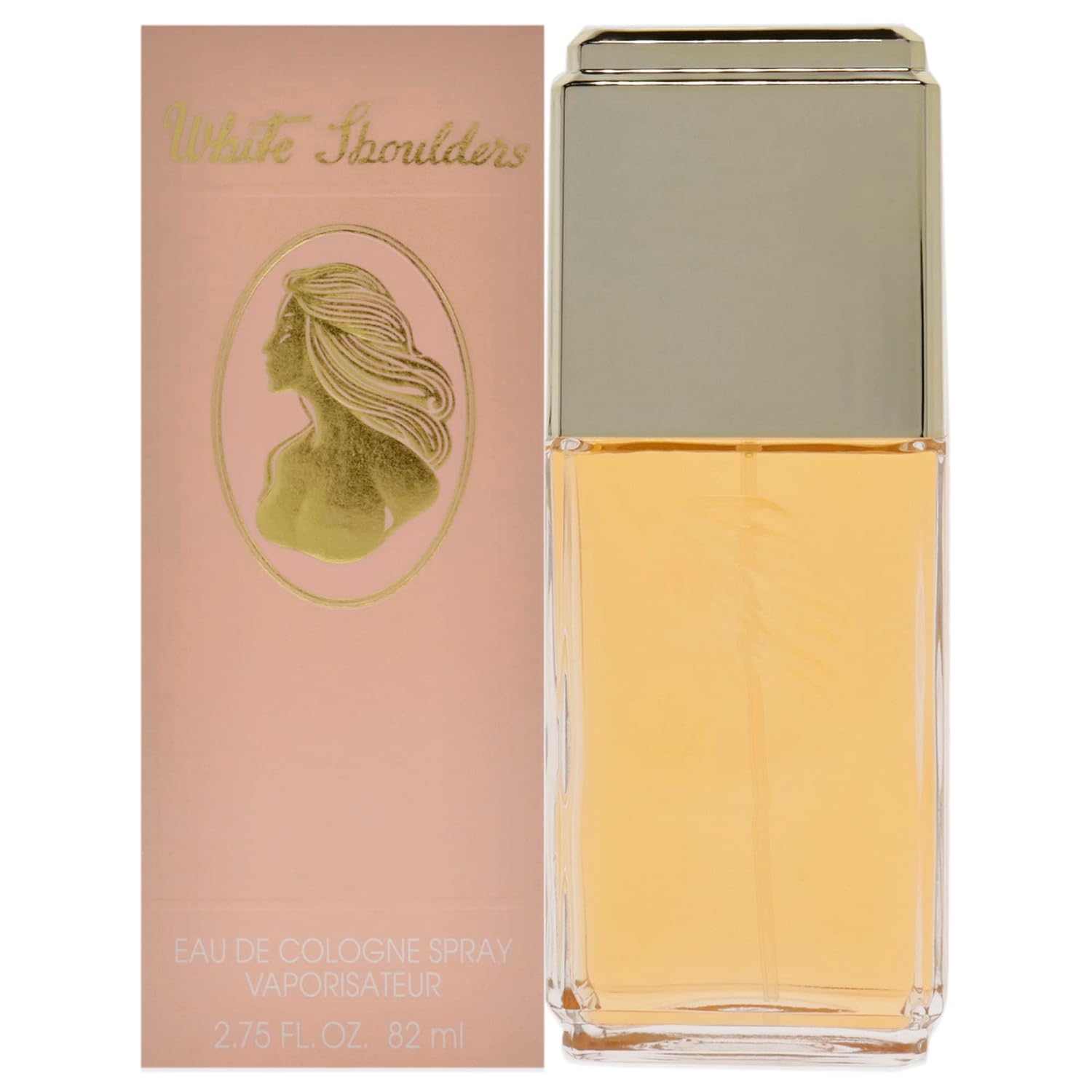 Evyan White Shoulders Eau de Cologne for Women, 4.5 fl oz | Women's floral eau de cologne. Perfume with notes of gardenia, lilac, and amber.