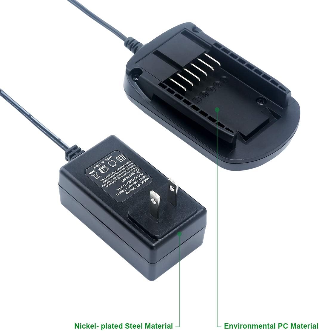 Lasica Replacement for Worx Battery Charger 20V WA3742 Compatible with Worx 20V Lithium Battery WA3520 WA3525 WA3578 WA3575 WA3522 WA3732 WA3770
