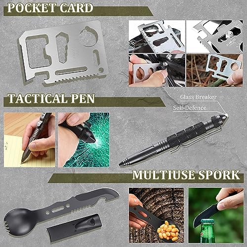 Gifts for Men Fathers Day Dad Husband Boyfriend Him, Survival Kits