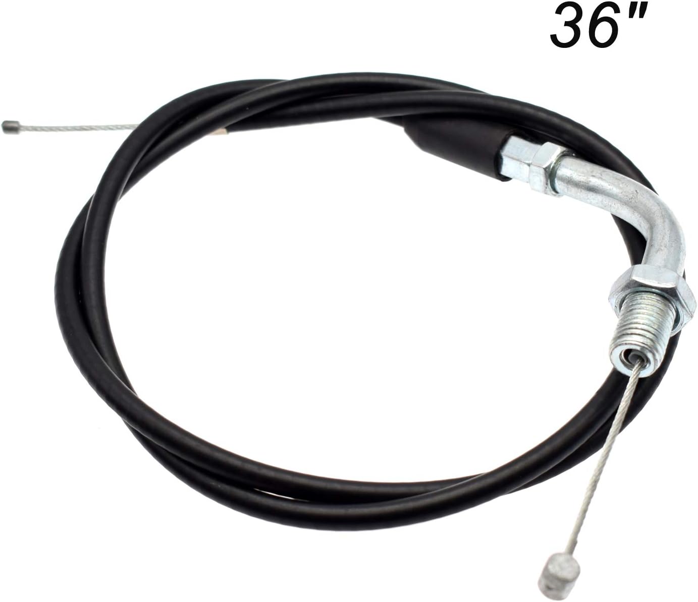 Twist Throttle and 36" Cable Handle Grip Kill Switch Set for 7/8" 22mm Handlebar 49cc 66cc 80cc Engine Motorized Bicycle Push Bike