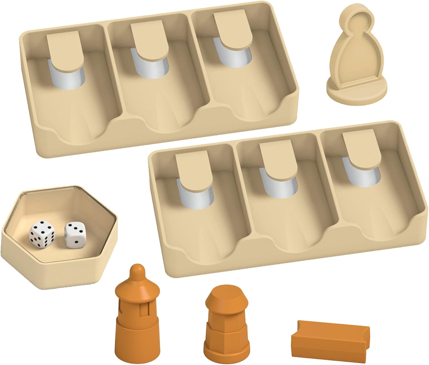 CATAN Traveler COMPACT EDITION Board Game - Settle, Trade, and Build on the Go! Strategy Game, Family Game for Kids and Adults, Ages 10+, 2-4 Players