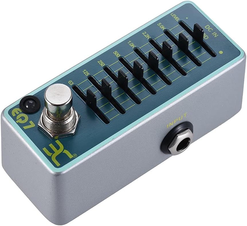 EX 7 Band EQ Equalizer Mini Guitar Pedal