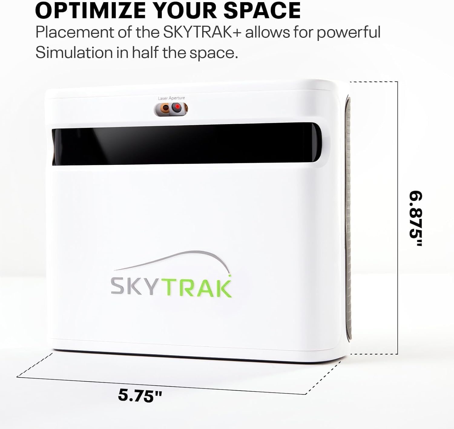 SkyTrak+ Golf Launch Monitor & Simulator with Free Foresight Course Play | Indoor/Outdoor Use, Dual Doppler Radar & Photometric Camera | Shot & Club Data, Real-Time Feedback, Simulation Ready