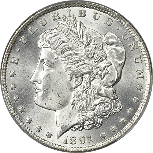 1891 CC Morgan Dollar PCGS MS64