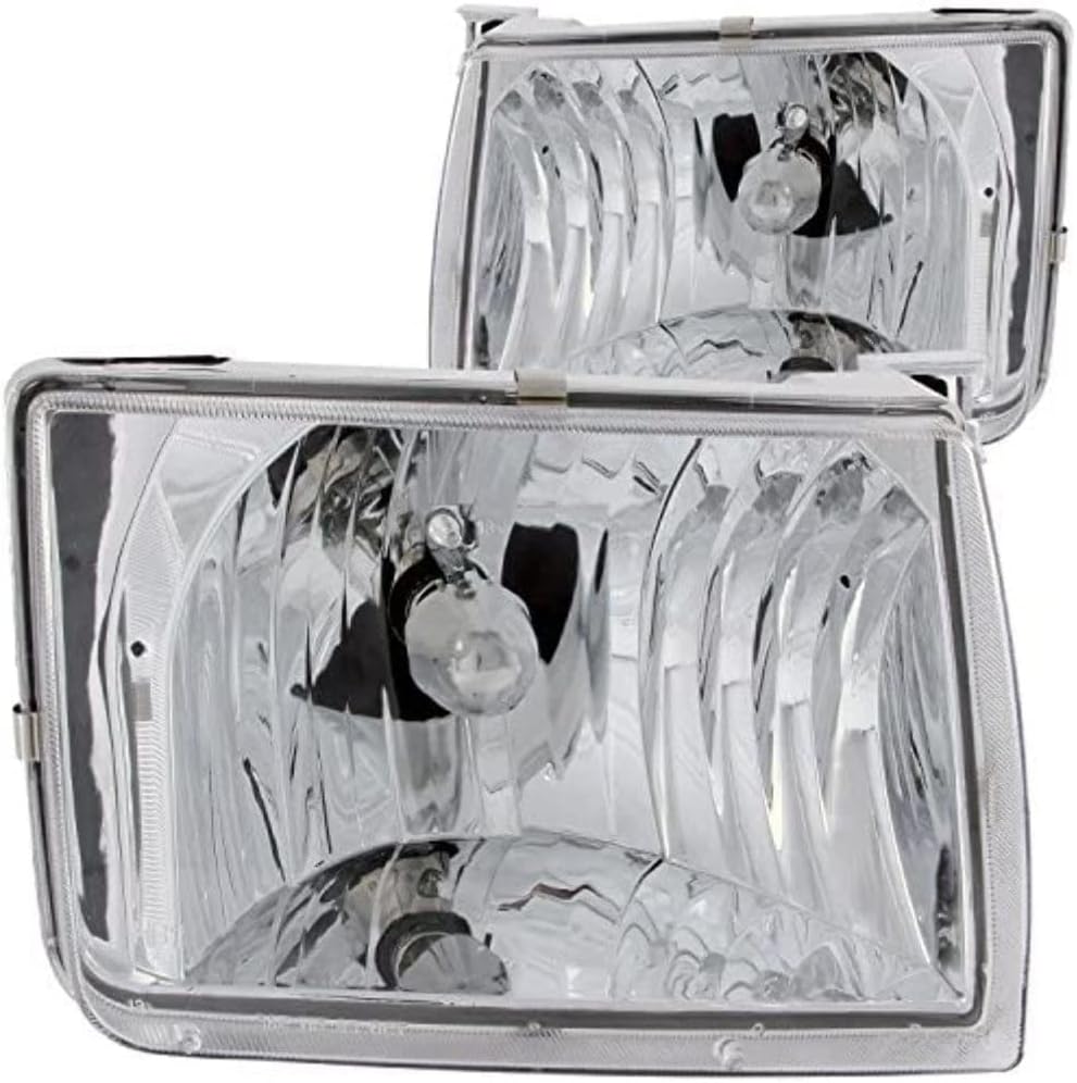 ANZO USA 111049 Crystal Headlight Set-Chrome