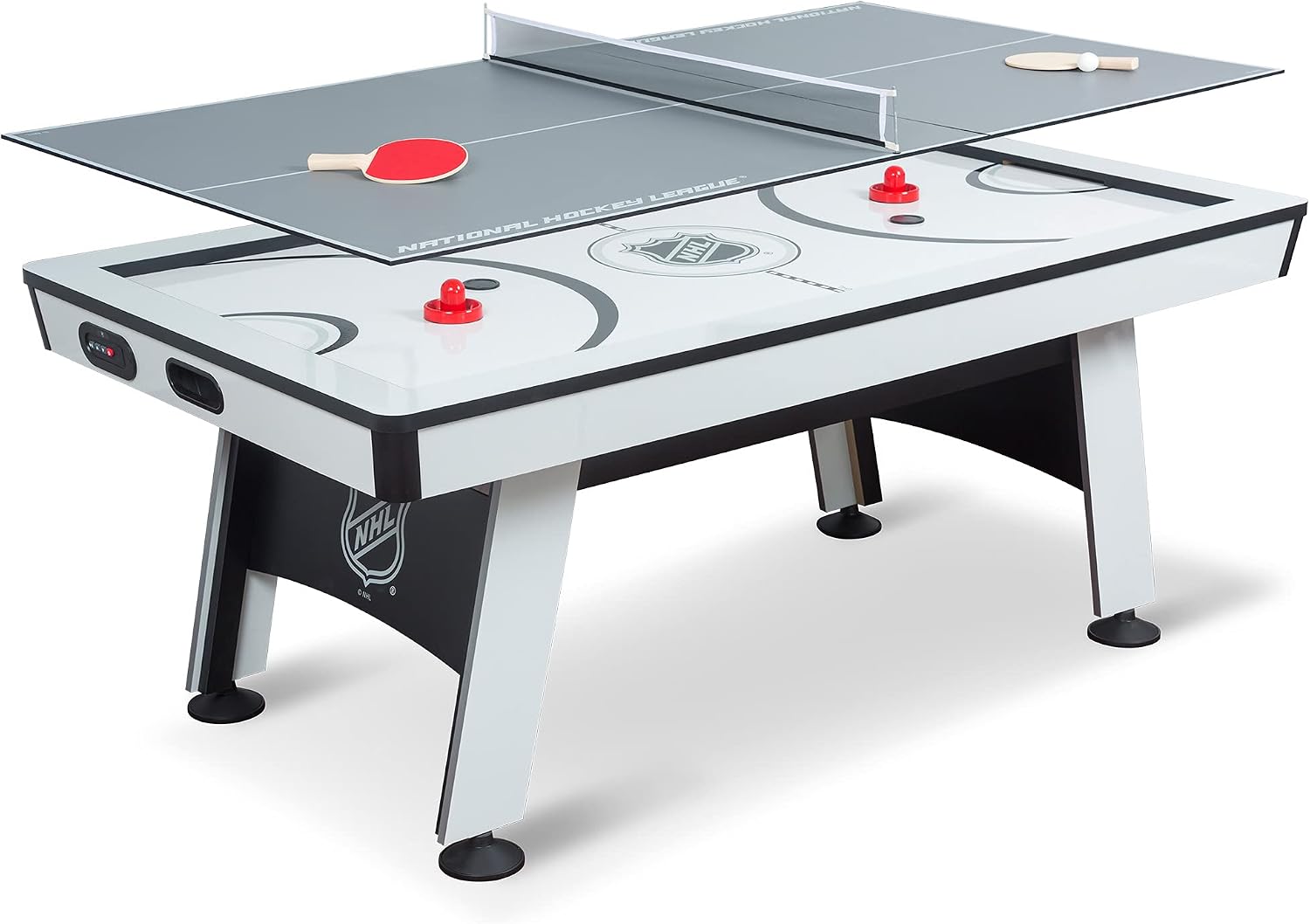 EastPoint NHL Power Play, Air Hockey Table, Table Tennis Top, Arcade Games | Game Room Fun, Table Games, Built-In Leg Levelers, LED Scoring