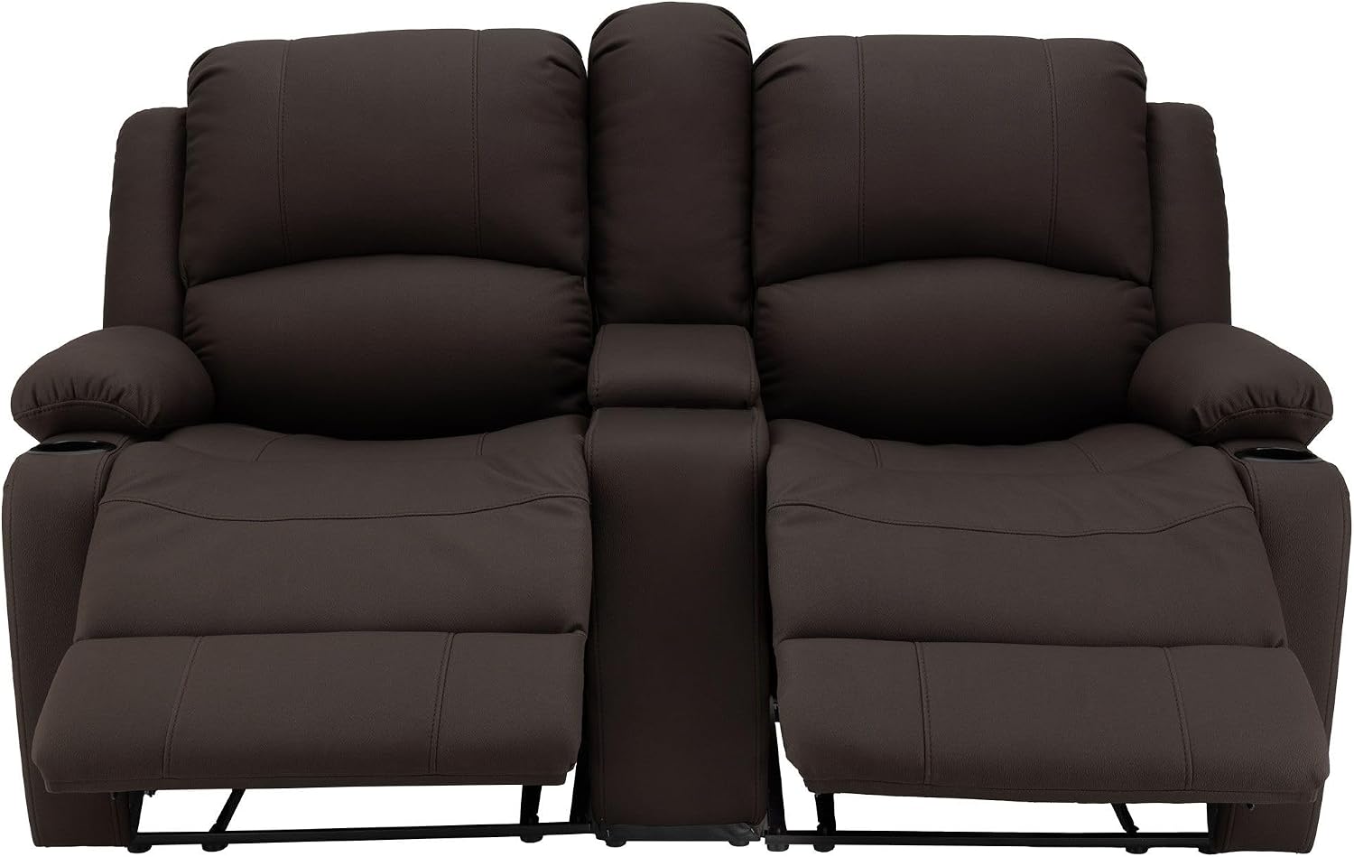 Camper Comfort 65" Wall Hugger Reclining RV (Manual, Slate)
