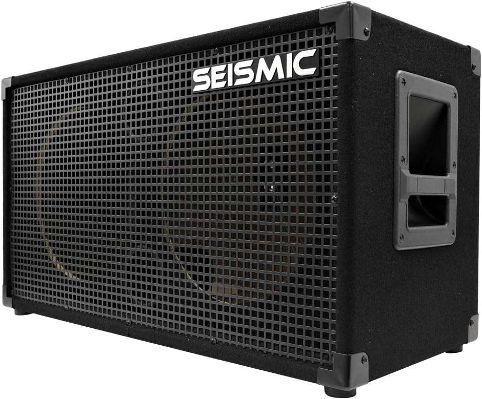 Seismic Audio - Empty 212 Guitar Speaker Cabinet - 2x12 PA/DJ PRO Audio - Loaded with Everything but Speakers. Includes Grill, Wire, Jack Plates